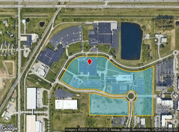 1890 N Wilkinson Way, Perrysburg, OH Parcel Map