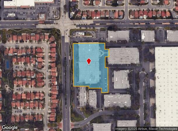 16010 Bloomfield Ave, Cerritos, CA Parcel Map