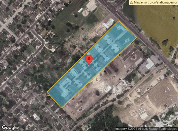  1385 Military Rd, Brownsville, TX Parcel Map