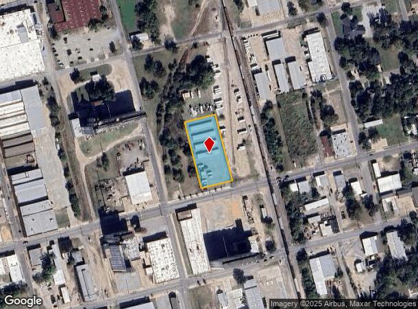 521 E Houston St, Sherman, TX Parcel Map