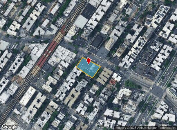 68 E Burnside Ave, Bronx, NY Parcel Map