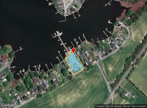 8906 Avenue B, Sparrows Point, MD Parcel Map