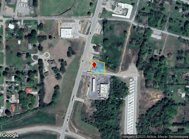  750 S Thornton St, Vian, OK Parcel Map