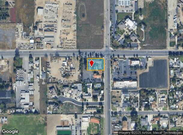 4091 Riverside Dr, Chino, CA Parcel Map