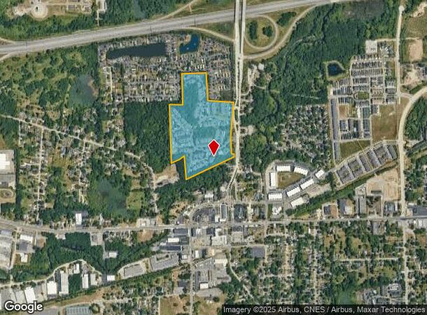  201 N Squirrel Rd, Auburn Hills, MI Parcel Map
