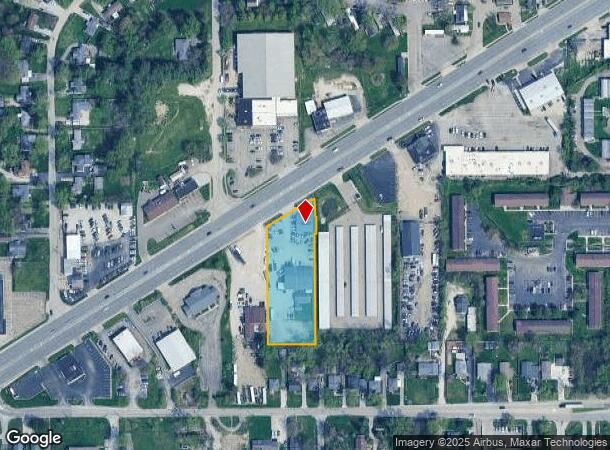  8703 Pendleton Pike, Indianapolis, IN Parcel Map