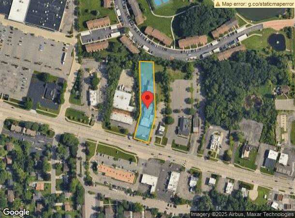  4825 Washtenaw Ave, Ann Arbor, MI Parcel Map