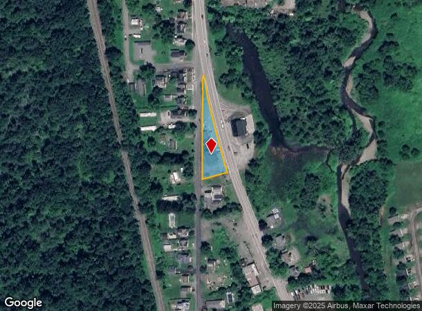 117 Main St, Hallstead, PA Parcel Map