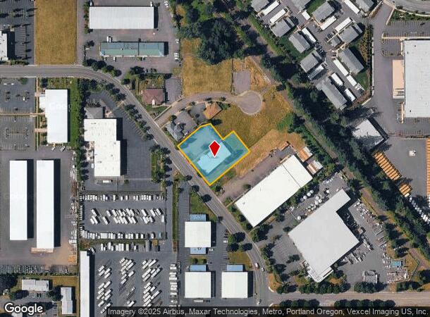 320 S Redwood St, Canby, OR Parcel Map