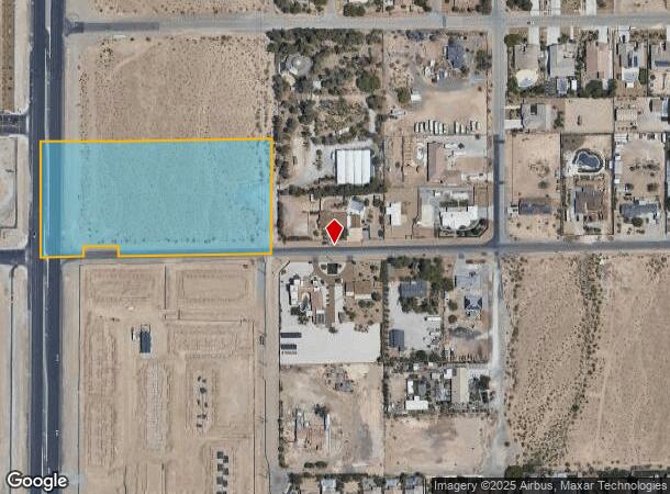  18 Chartan Ave, Las Vegas, NV Parcel Map