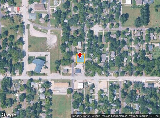 924 Locust St, Eudora, KS Parcel Map