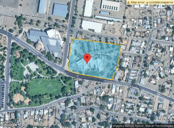  1701 Mountain Rd Nw, Albuquerque, NM Parcel Map