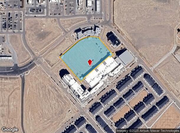  10805 Hidden Pool Hts, Colorado Springs, CO Parcel Map