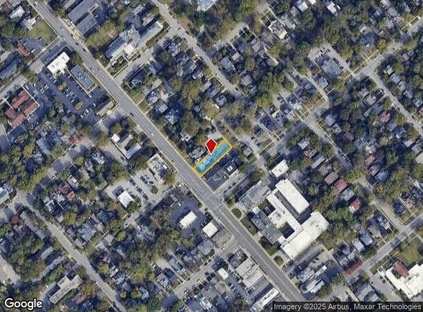  637 E Main St, Lexington, KY Parcel Map