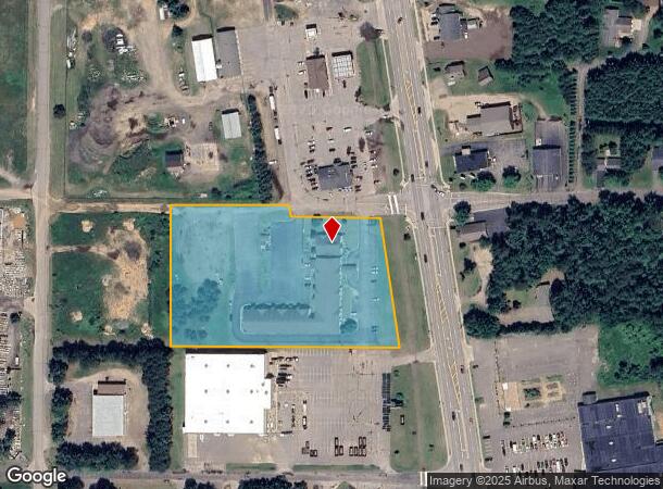  844 N Railroad St, Eagle River, WI Parcel Map