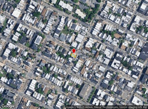  1617 West St, Union City, NJ Parcel Map