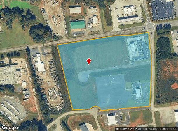 101 Industrial Park Dr, Forsyth, GA Parcel Map