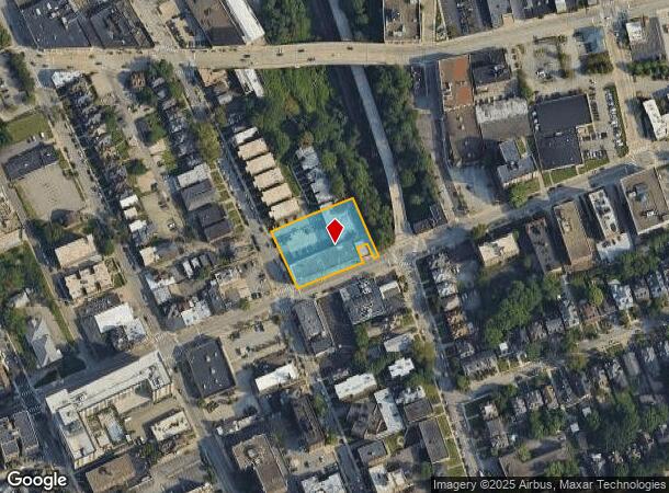  4631 Centre Ave, Pittsburgh, PA Parcel Map