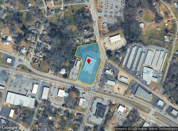 2100 N Broad St, Commerce, GA Parcel Map