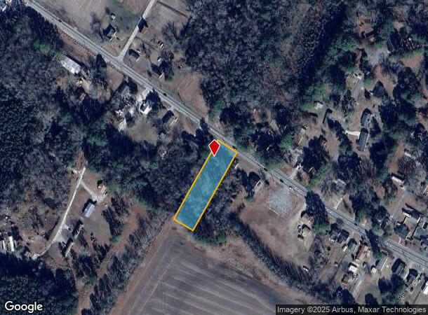 7434 Pitt St, Grimesland, NC Parcel Map