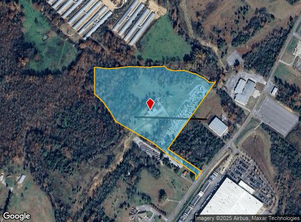  1310 Airport Rd W, Fort Payne, AL Parcel Map