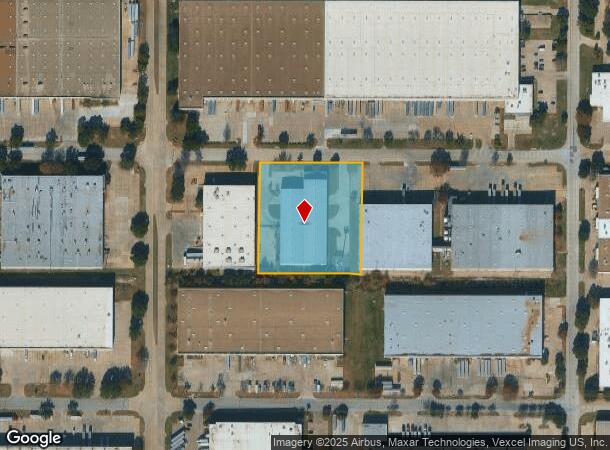  1204 Avenue T, Grand Prairie, TX Parcel Map