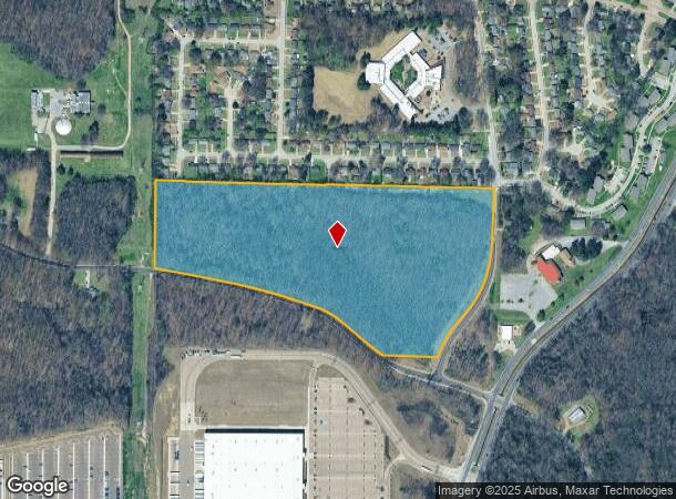  Allen, Memphis, TN Parcel Map