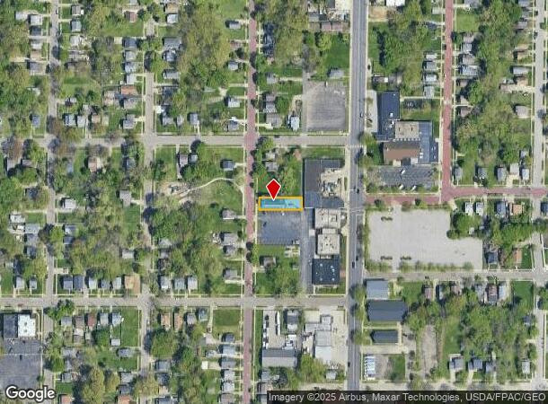  549 Talbot Ave, Akron, OH Parcel Map