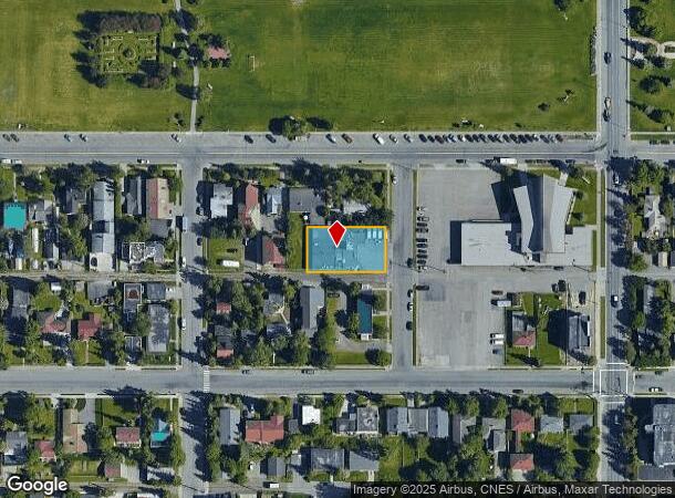 1020 M St, Anchorage, AK Parcel Map