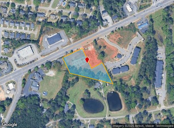  1517 Lake Murray Blvd, Columbia, SC Parcel Map