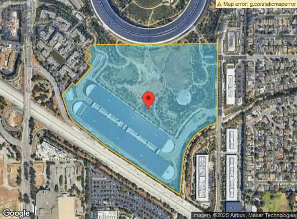  3 Apple Park Way, Cupertino, CA Parcel Map