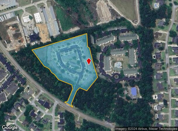  1390 Granville Ct, Sumter, SC Parcel Map