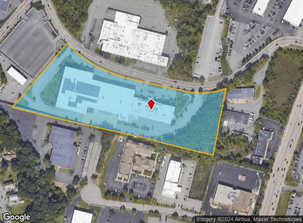  111 Morse St, Norwood, MA Parcel Map