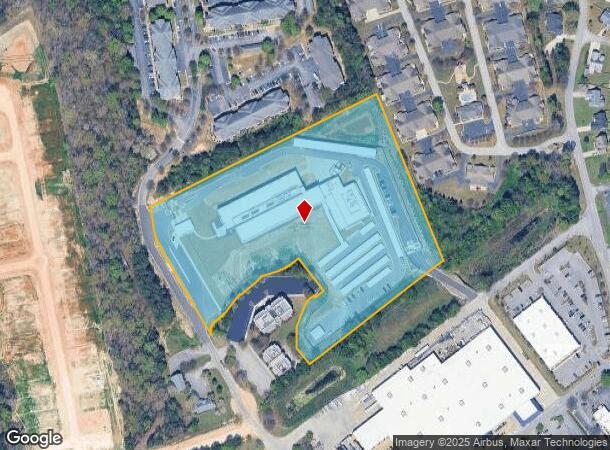 222 Caughman Farm Ln, Lexington, SC Parcel Map