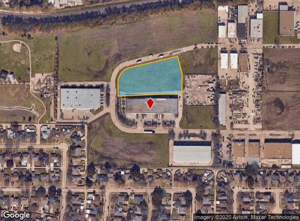  2601 Lawing Ln, Rowlett, TX Parcel Map