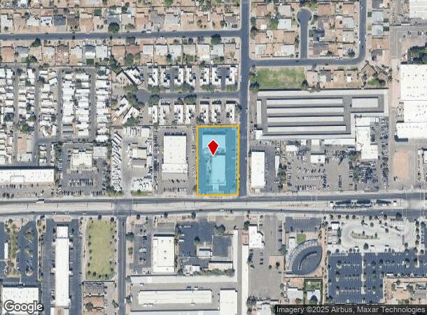  1750 E Main St, Mesa, AZ Parcel Map