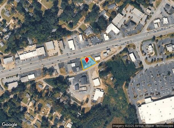  6737 Calhoun Memorial Hwy, Easley, SC Parcel Map