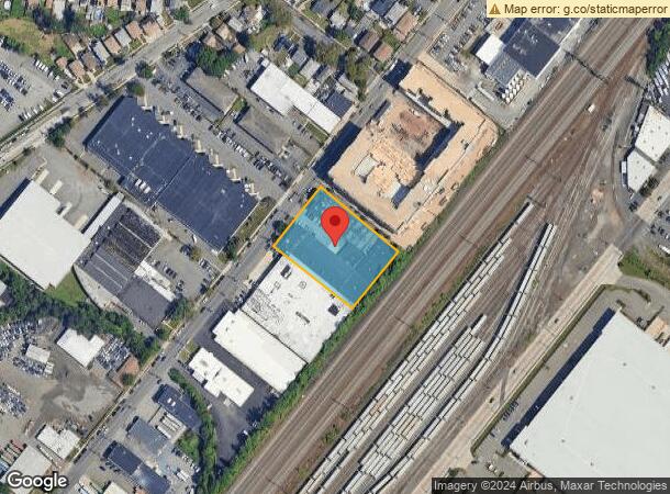  1101 W Elizabeth Ave, Linden, NJ Parcel Map