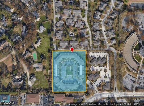 9804 Nicholas St, Omaha, NE Parcel Map