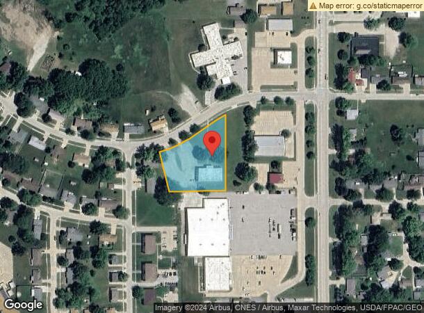  1214 W Jackson St, Knoxville, IA Parcel Map