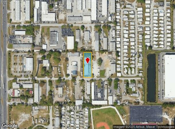  6415 123Rd Ave, Largo, FL Parcel Map