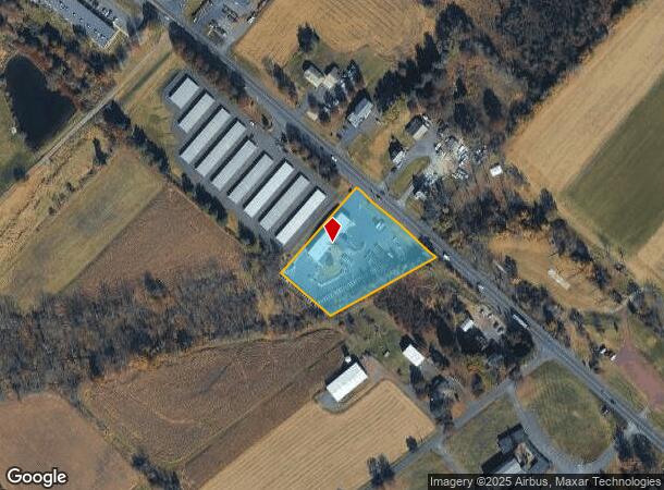 124 W Route 313, Perkasie, PA Parcel Map