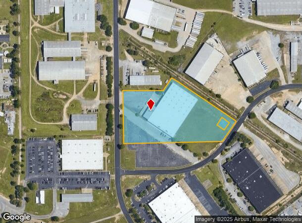  2730 Gunter Park Dr W, Montgomery, AL Parcel Map