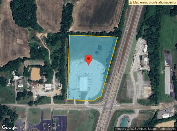  3545 Mitchell St, Humboldt, TN Parcel Map