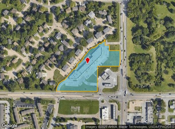 7308 Harrison St, La Vista, NE Parcel Map