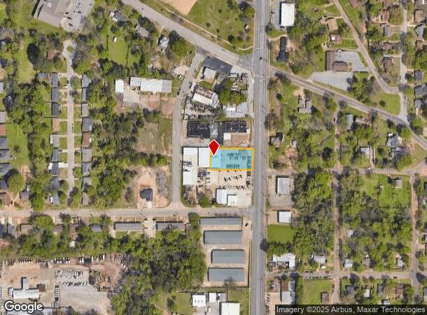 604 N Glenwood Blvd, Tyler, TX Parcel Map