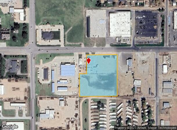  5605 10Th St, Great Bend, KS Parcel Map