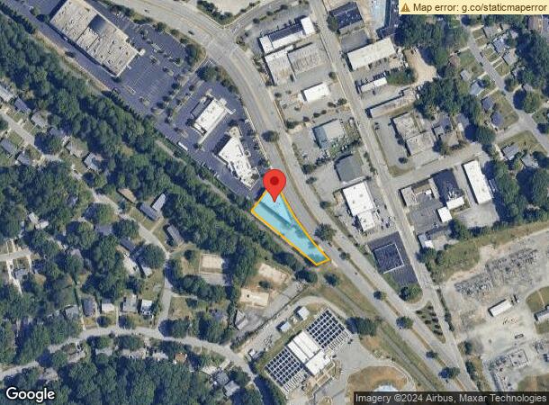  1201 Battleground Ave, Greensboro, NC Parcel Map