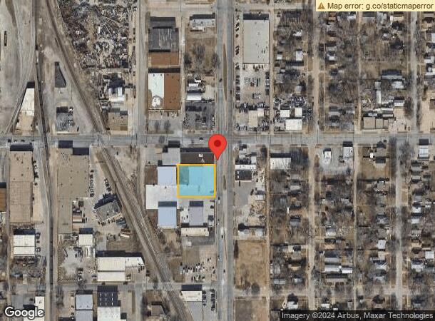  1207 S Washington Ave, Wichita, KS Parcel Map