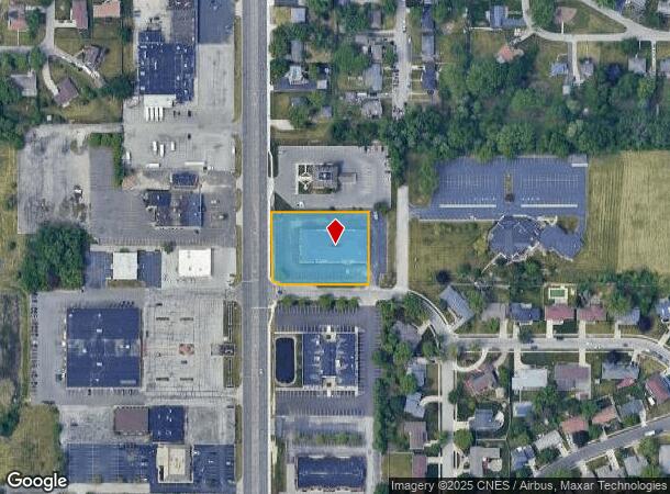  7725 Broadway, Merrillville, IN Parcel Map